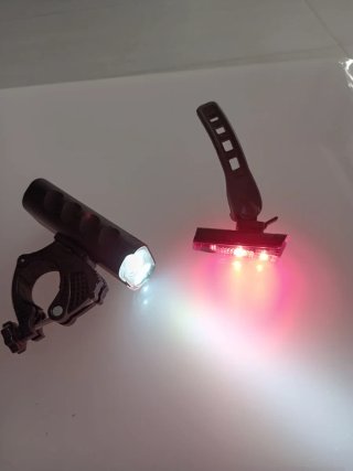 Luz Bicicleta Delantera y Trasera