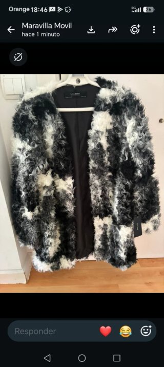 Abrigo Zara Mujer Talla M