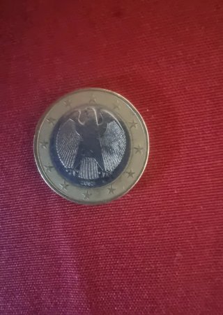 Moneda 1 Euro Alemania 2002 Águila