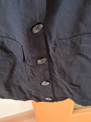 Camisa BSB JEANS Negra Mujer