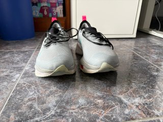 Nike Air Zoom Tempo Next% Flyknit Gris/Rosa