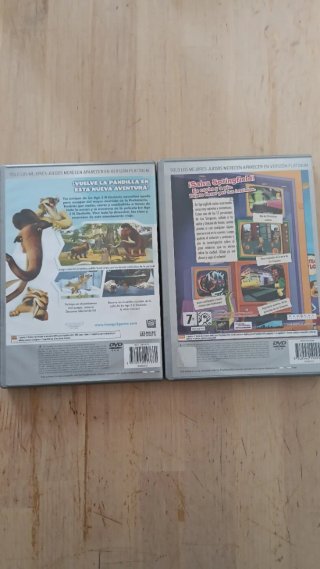 Juegos PS2: Simpsons Hit & Run y Ice Age 2