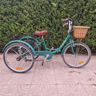 Triciclo Jorvik Verde Plegable