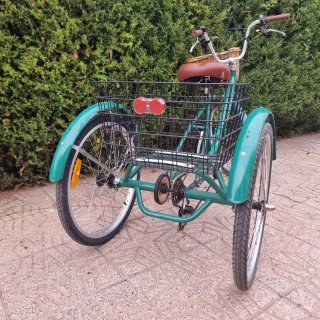 Triciclo Jorvik Verde Plegable