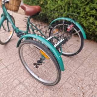 Triciclo Jorvik Verde Plegable