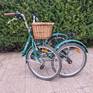 Triciclo Jorvik Verde Plegable