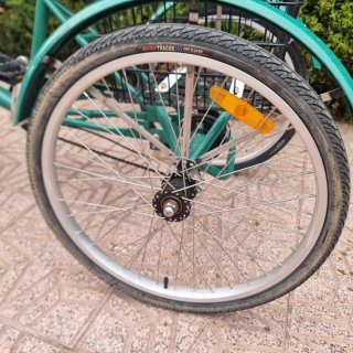 Triciclo Jorvik Verde Plegable