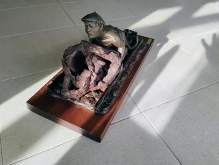 Escultura levantador piedras JOAQUIN ALONSO
