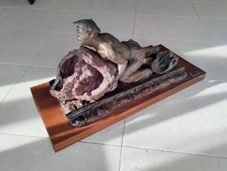Escultura levantador piedras JOAQUIN ALONSO