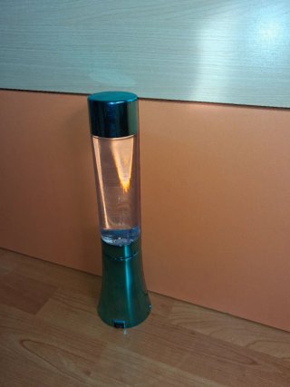 Lámpara LED con brillos decorativa