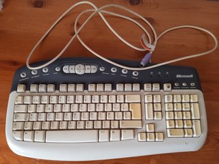Teclado Microsoft Beige/Gris
