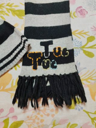 Conjunto Gorro y Bufanda Tuc Tuc Rayas