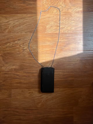 Bolso pequeño de fiesta negro de piel sintética