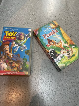 Cintas VHS Disney (Español)