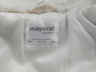 Chaquetón bebé Mayoral 12-18 meses