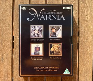 Colección 4 DVDs Las Crónicas de Narnia en inglés