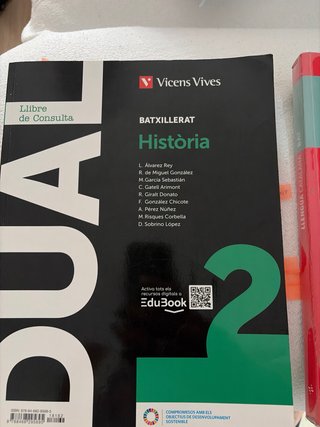 Libros de texto 2 bachillerato