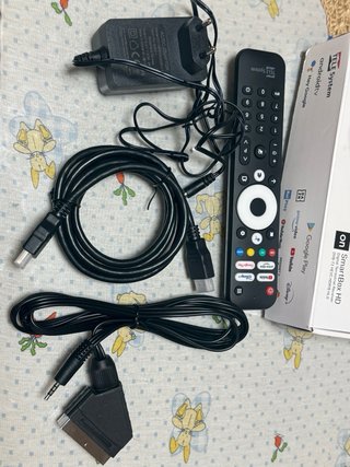Decodificador TDT Android TV Tele System ON T2 HD