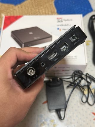 Decodificador TDT Android TV Tele System ON T2 HD
