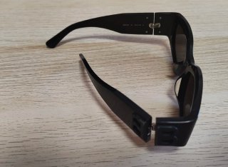 Gafas Balenciaga BB0324SK 001 Negras