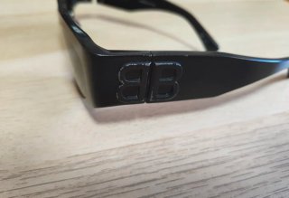Gafas Balenciaga BB0324SK 001 Negras