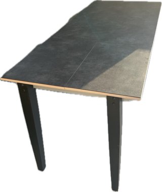 Mesa Cocina/Comedor Negra y Gris