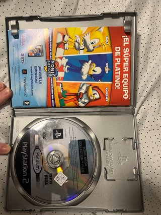PS2 Sonic Heroes y Sonic Mega Collection Plus