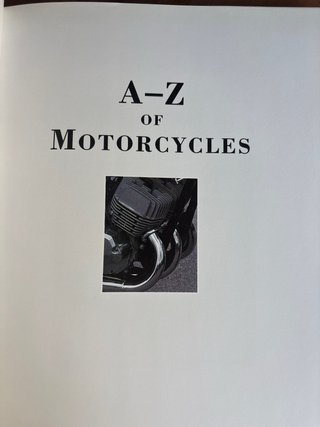 A-Z of Motorcycles A Complete Marque-by-marque ...
