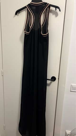 RIHANNA X RIVER ISLAND - Vestido largo negro 38
