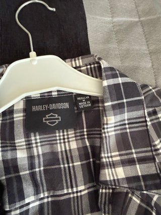 Camisa M Harley Davidson Cuadros