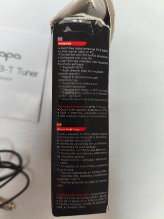 Zaapa Sintonizador DVB-T USB
