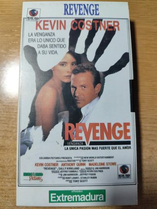 VHS Revenge Venganza Kevin Costner