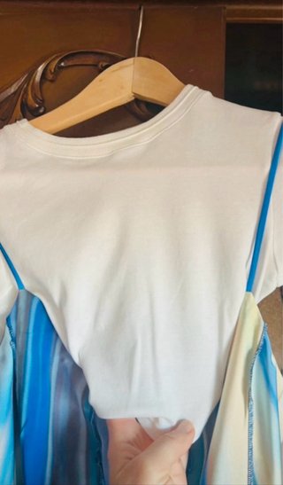 Vestido Desigual Tie Dye 2 piezas