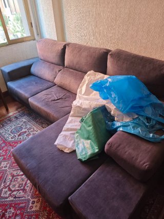 Sofá modular tela