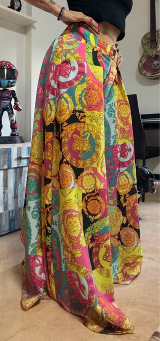 Pantalón elegante estampado