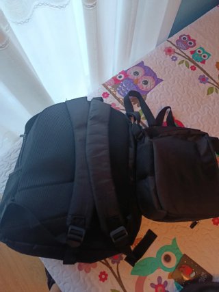 Mochila y neceser Stitch inicial A