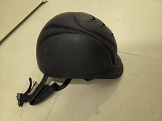 Casco de equitación negro OV