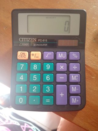 Calculadora Citizen FC-815