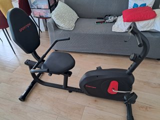 Bicicleta Estacionaria SPORTNOW Negra
