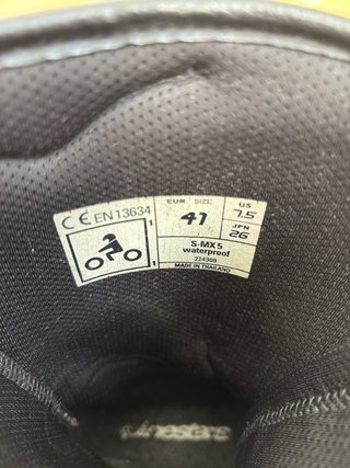 Botas Alpinestars SMX 5 Talla 41