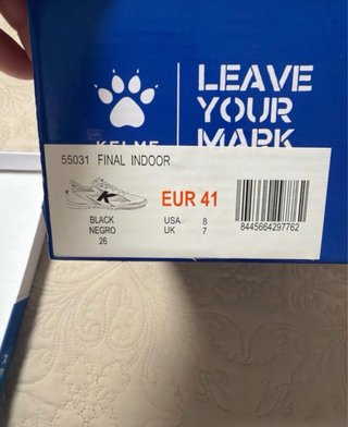 Zapatillas Fútbol sala talla 41