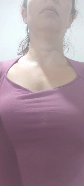 Top Tintoretto morado talla S