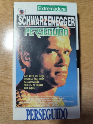 VHS Perseguido - Arnold Schwarzenegger
