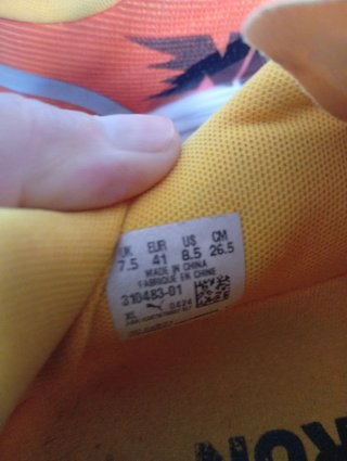 Deportivas Puma Nitro 5 Naranja/Amarillo