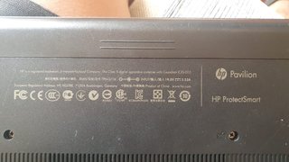 Portátil HP Pavilion Negro (No Funciona)