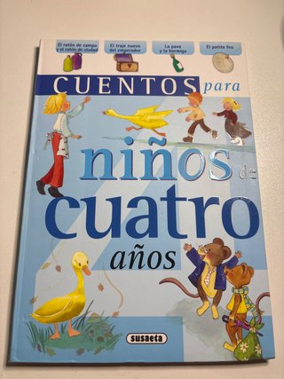 Cuentos para niños de cuatro años