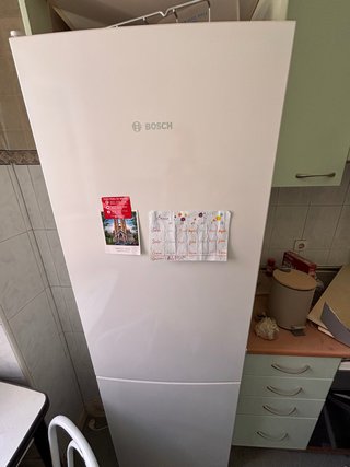 Frigorífico Combi Bosch KGN36VW26 Blanco