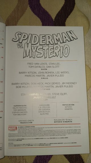 Spiderman vs Mysterio