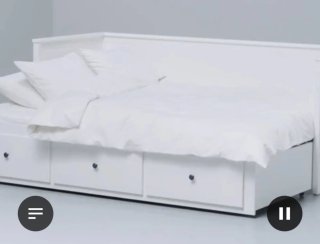 Cama Diván Ikea Blanca