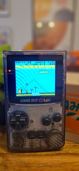 GAME BOY COLOR ORIGINAL + IPS 2,6" + FUNDA
